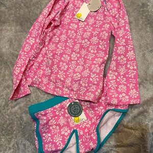 Boden nwt swim set 8-9